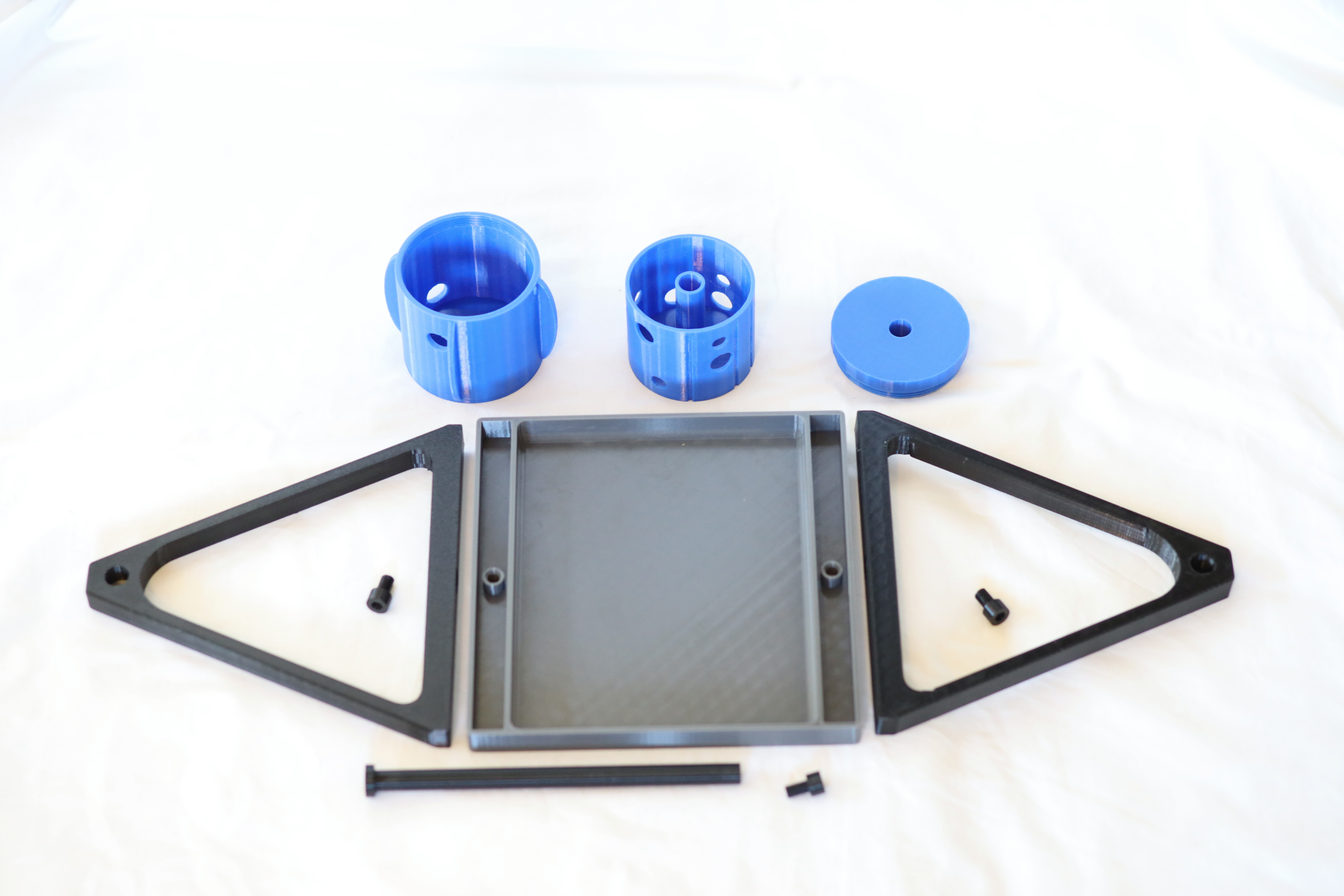 Treat dispenser in use